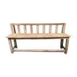 Wooden bench