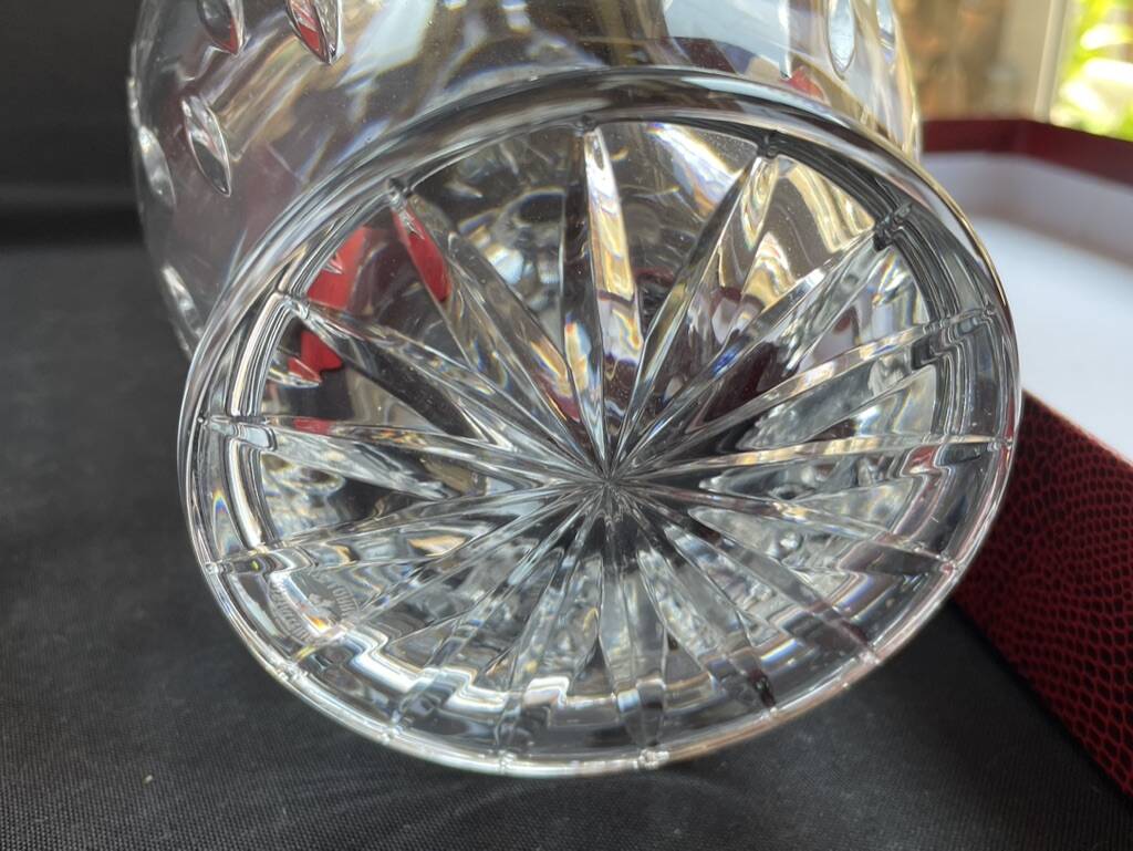 Ewer decanter – Stamped Cristallerie de Lorraine