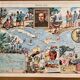 Old poster map of the West Indies - JP Pinchon - 1940