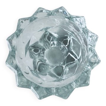 Crystal star candle holder