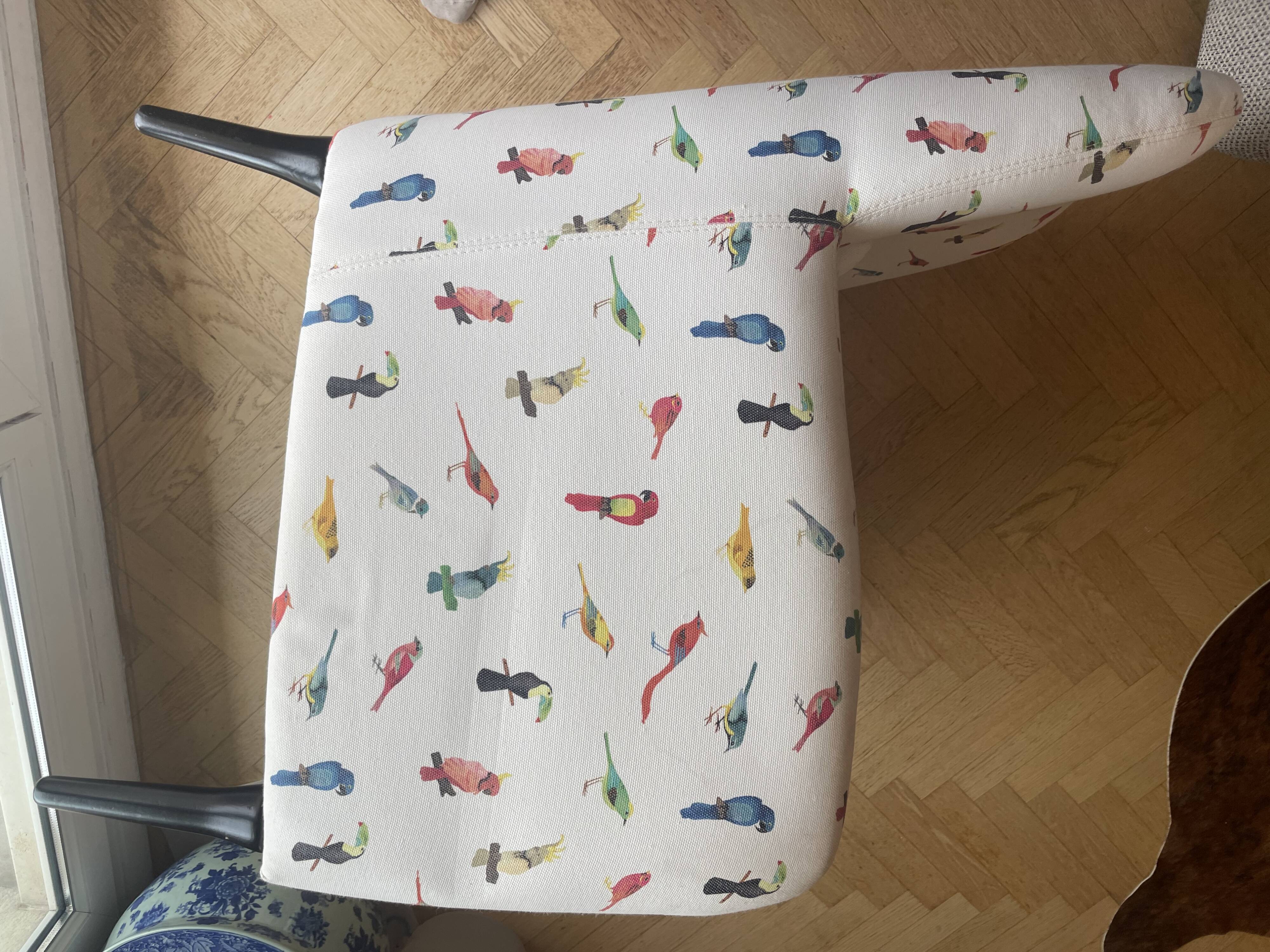 Habitat fabric armchair