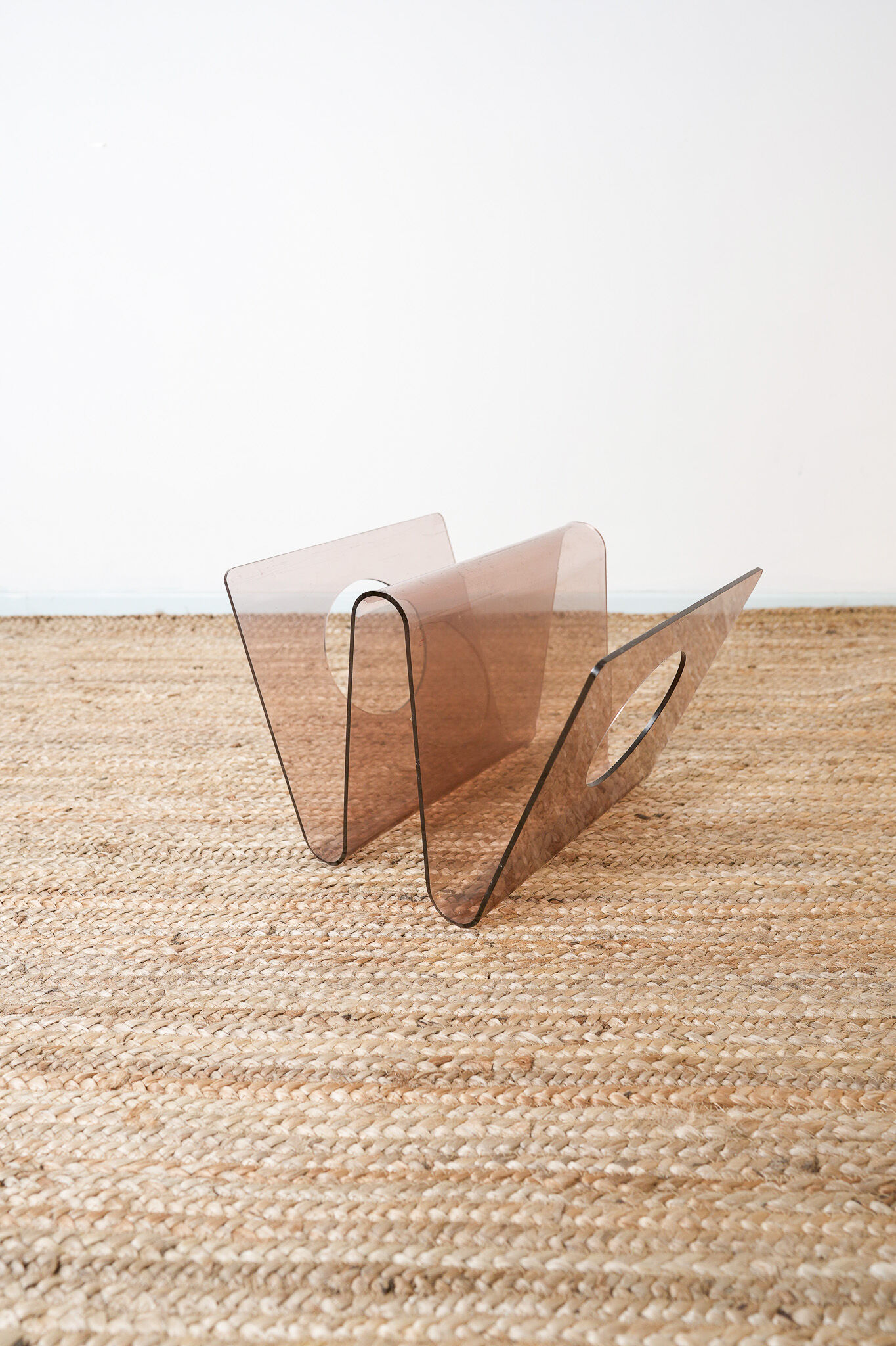 Plexiglas magazine holder Michel Dumas