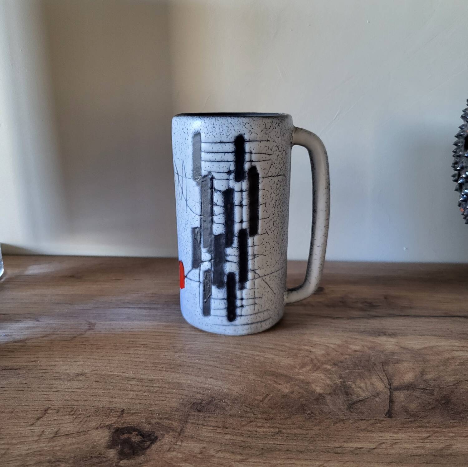 Francois Caleca Vallauris Ceramic Mug.