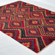 Anatolian handmade kilim rug 228 cm x 171 cm