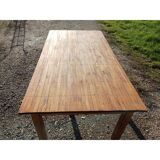 Country farmhouse table in pine