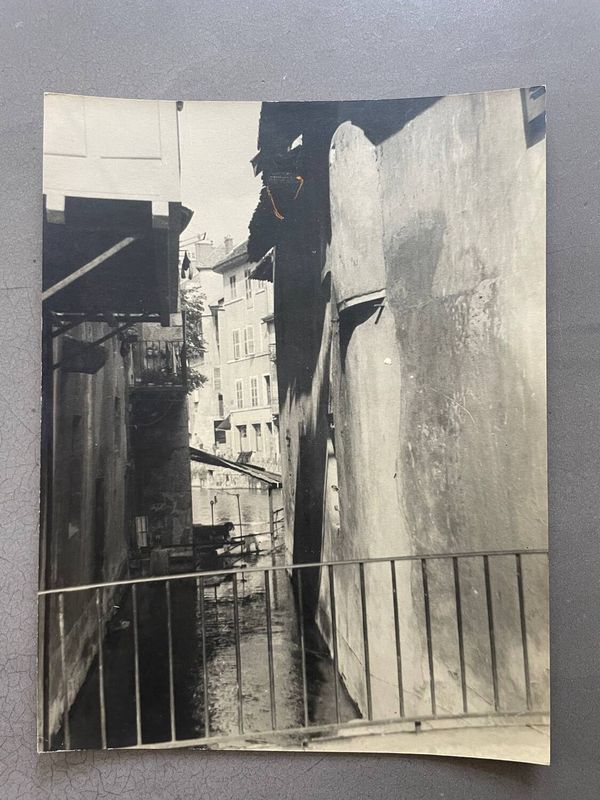 Photographie ancienne collection noir et blanc argentique XXe