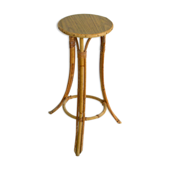 Rattan plant holder