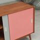 Buffet commode U-452 rose par Jiri Jiroutek pour Interier Praha 1960