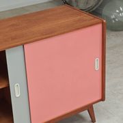 U-452 pink sideboard by Jiri Jiroutek for Interier Praha 1960