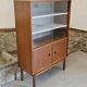 Small MDK display case / teak veneer bookcase 1960 Scandinavian design