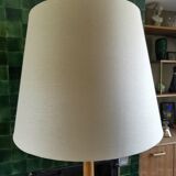 Lampadaire art déco en bois