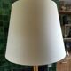 Art deco wooden floor lamp