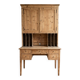 Antique wooden tiered desk