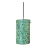 Suspension en tube de sucre en polyester vert par John et Sylvia Reid pour Rotaflex, années 1960.