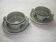 2 bowls with small plates in Korean stoneware