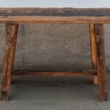 Old wooden console