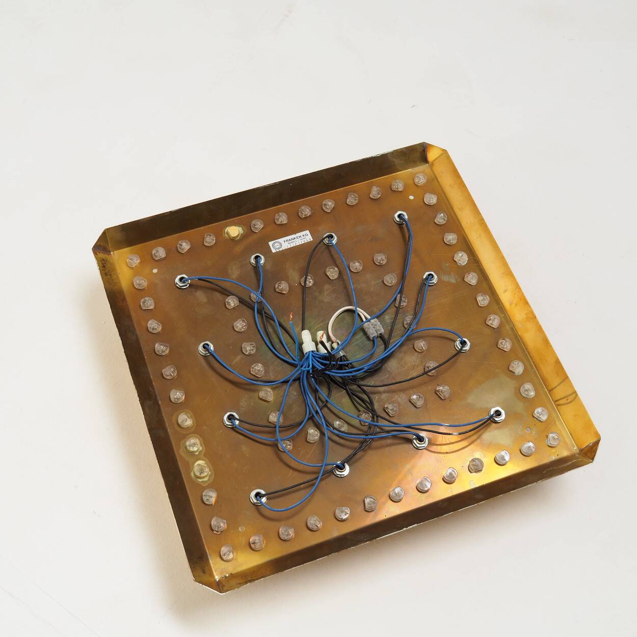 XL Kalmar Flush Mount with Crystal Glass Elements, Vienna Austria