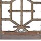Cast iron coat rack in a bamboo style