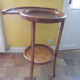 Barbière table de toilette bois courbé