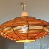 Rattan pendant lamp