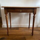Wooden desk year 50 feet turned