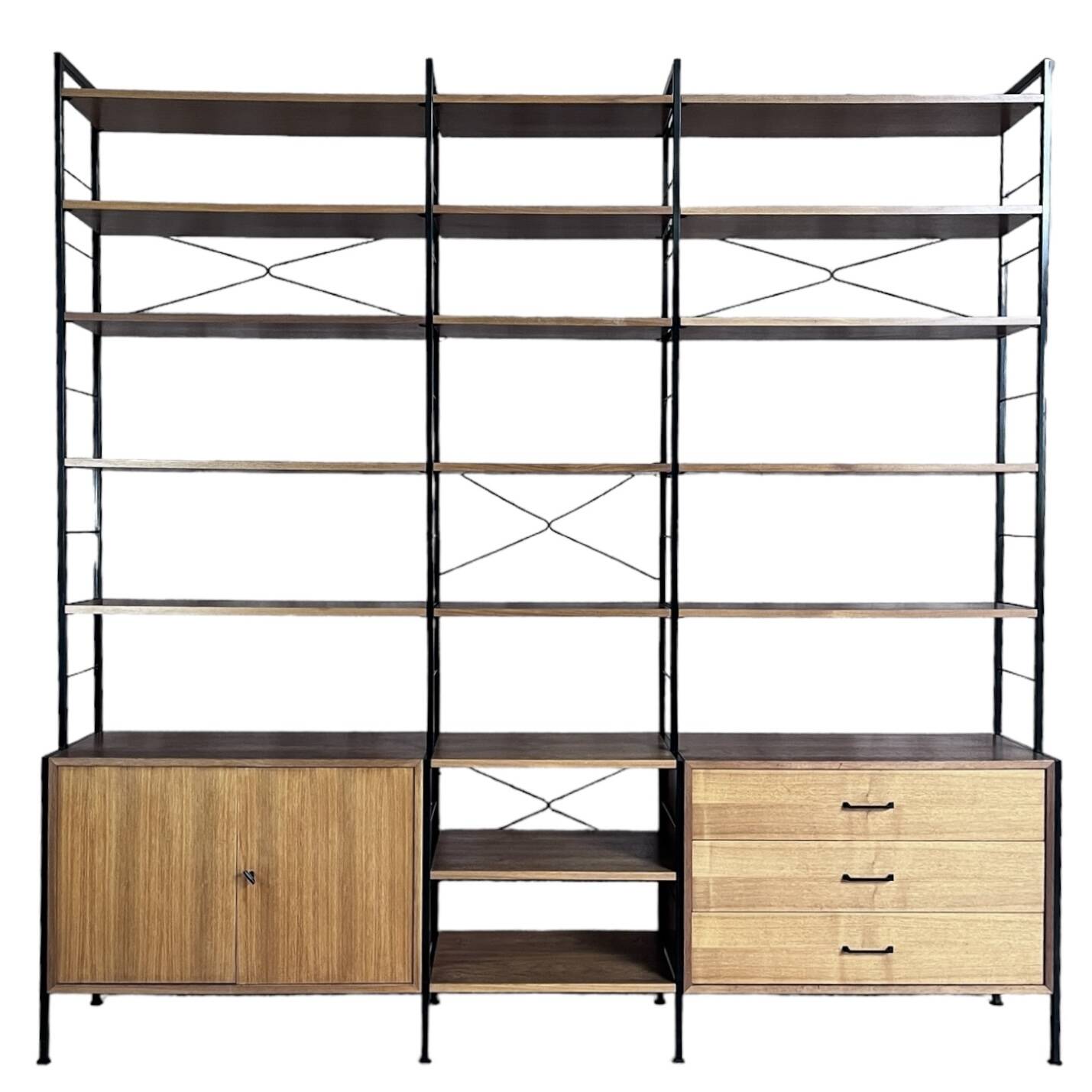 Wangregal selbststehende Regalwand