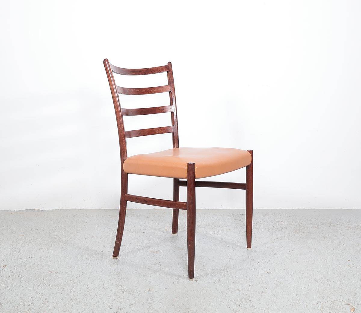 Johannes Andersen dining chairs set of 6, 1960s