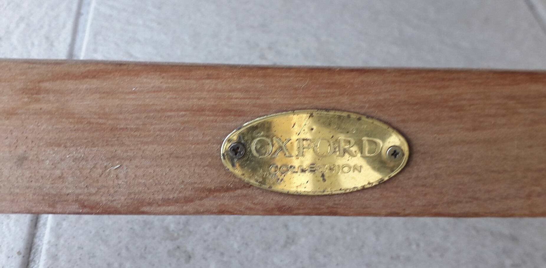 Folding wooden coffee table