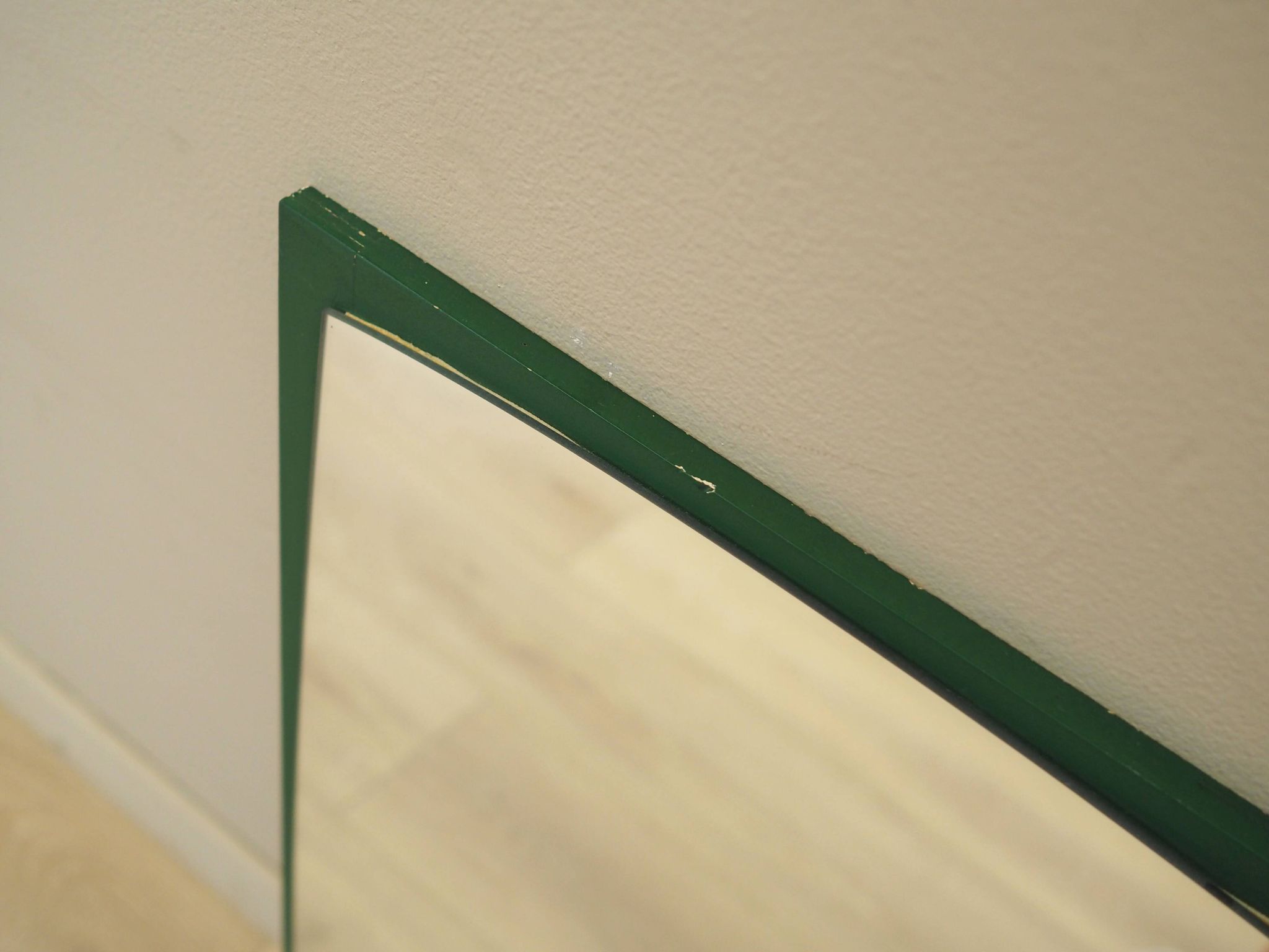 Mirror in pine frame, Danish design, 1970s, production: Denmark