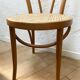 Pair of tanned bistro chairs