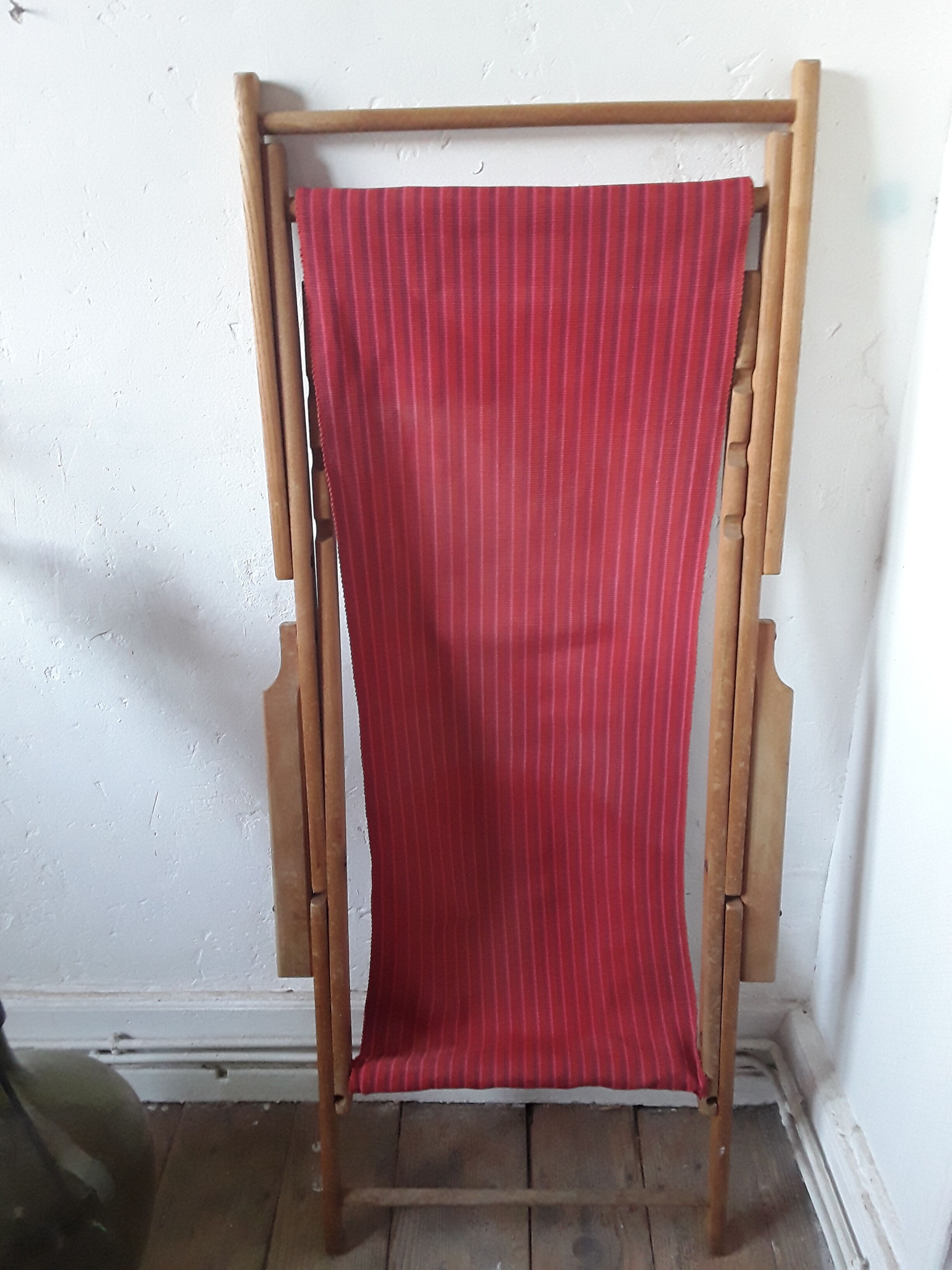 Paire de chaises longues vintages