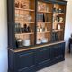 Library in solid cherry wood