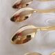 Teaspoons, mocha, golden, Russian style