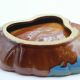 Old empty pocket ceramic shell vallauris