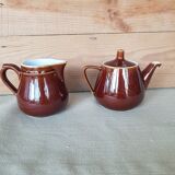 Teapot and milk jug from Villeroy and Boch bistro 1970