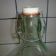 5L glass bottle with stirrup cap