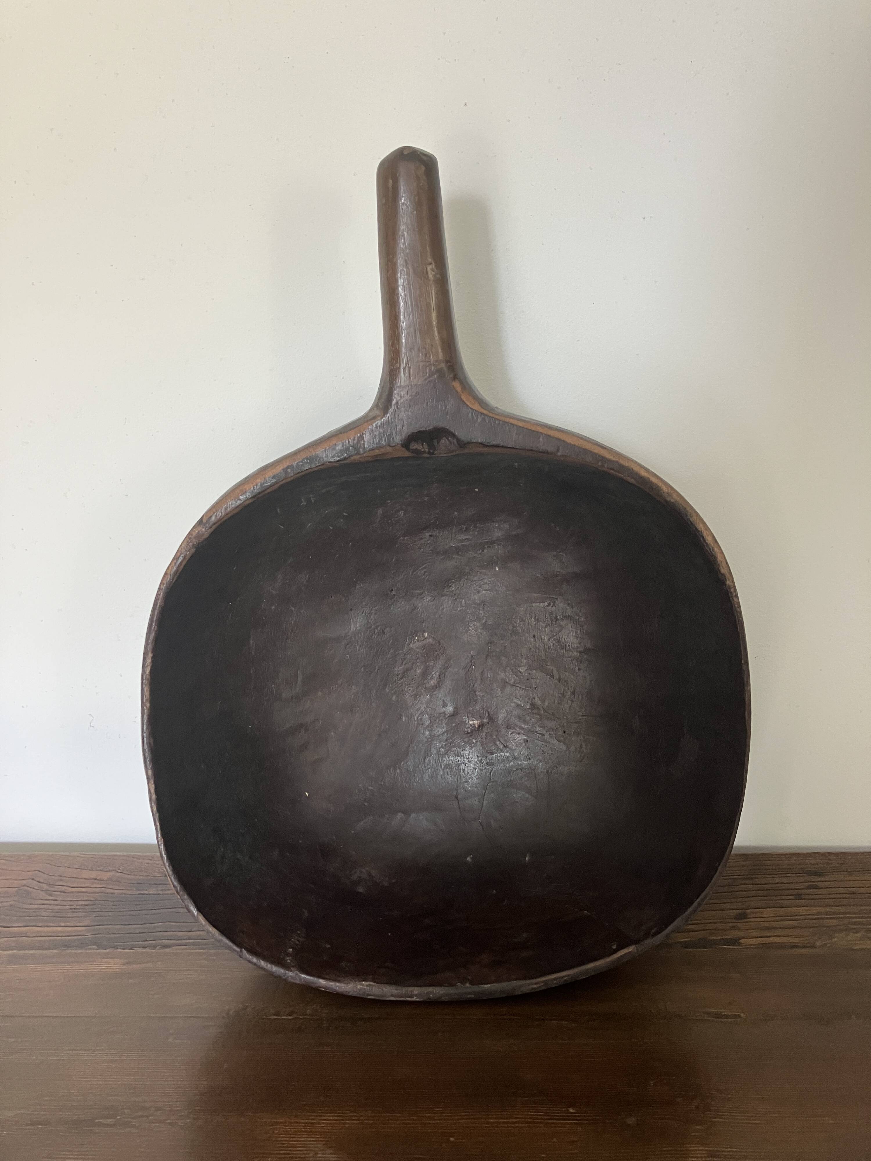 Old grain shovel