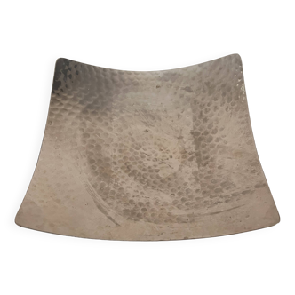 Silver pocket emptier with 4 feet