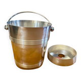Christofle silver-plated ice bucket model Biarritz
