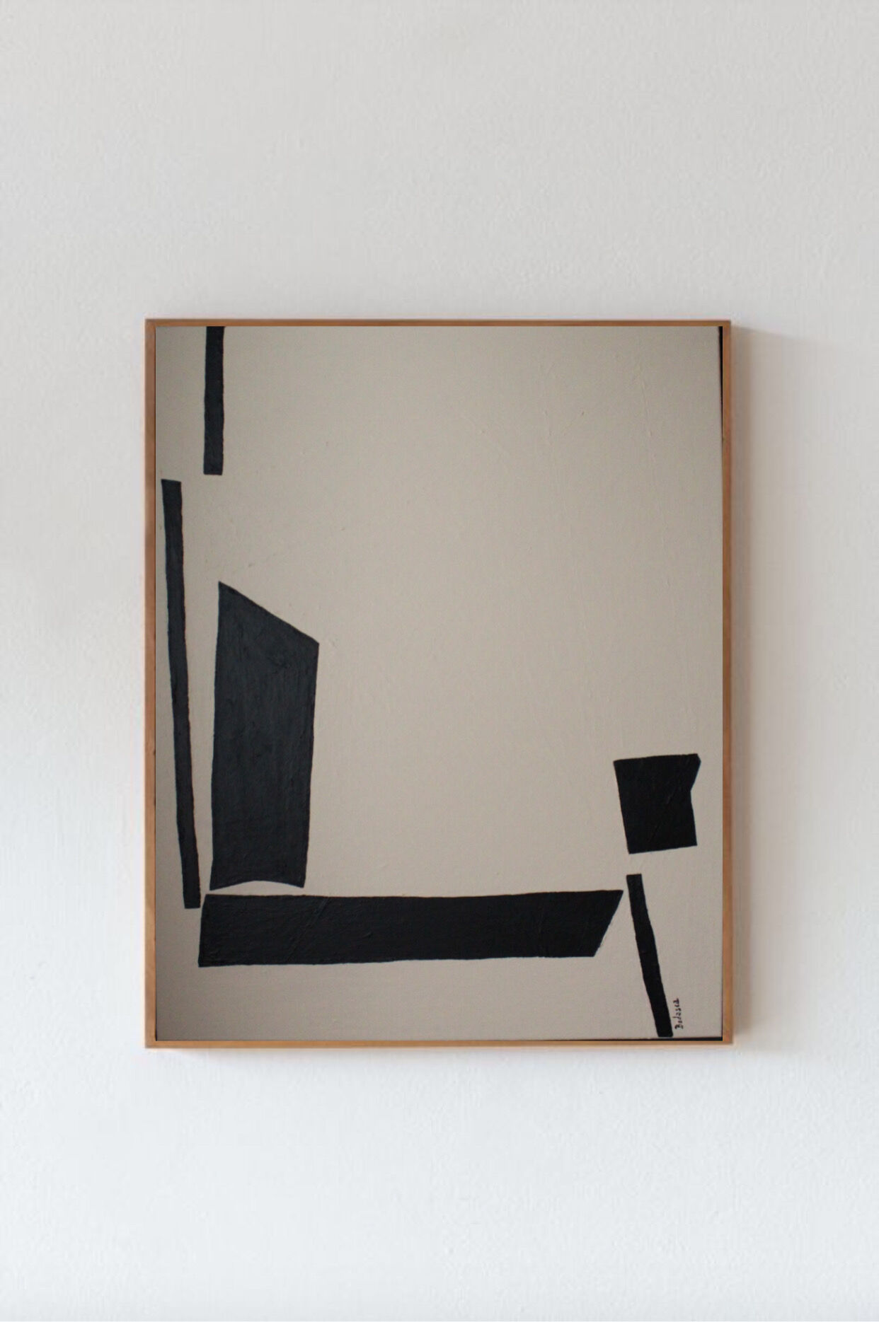 Abstract minimalist "the line"