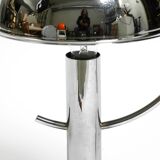 Large exceptional 1960s chrome table lamp by Gebrüder Cosack