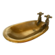 Brass bathtub ring sizer pocket emptier