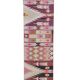 Vintage Turkish hallway rug 75x724 cm