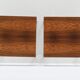 Severin Hansen pair of side tables in rosewood Haslev Denmark 1960
