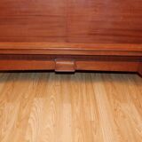 Art deco sideboard in mahogany black marble top
