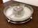 Plat de service sur plateau miroir