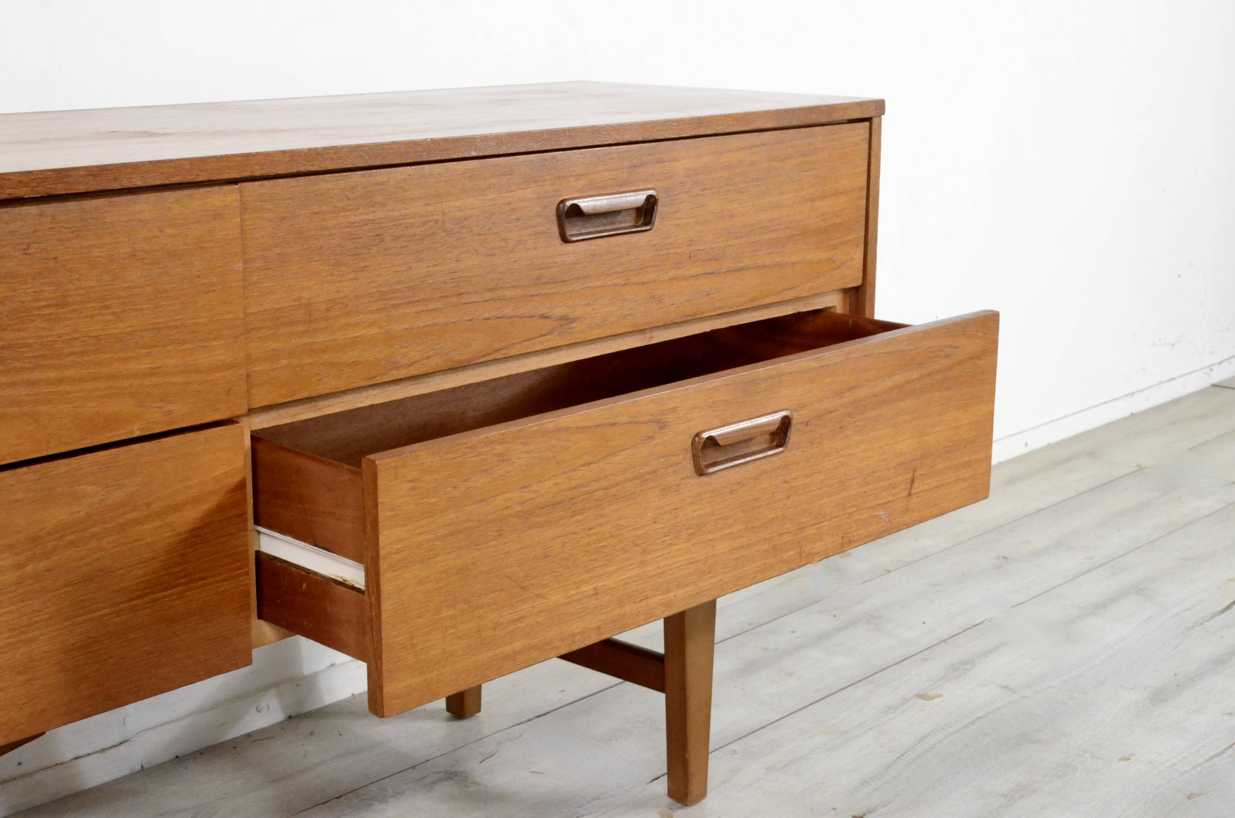 Midcentury Teak Sideboard / Dresser. Vintage Modern / Retro / Scandinavian.