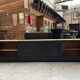 Large workshop cabinet with sliding doors