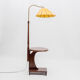 50s floor lamp with integrated table