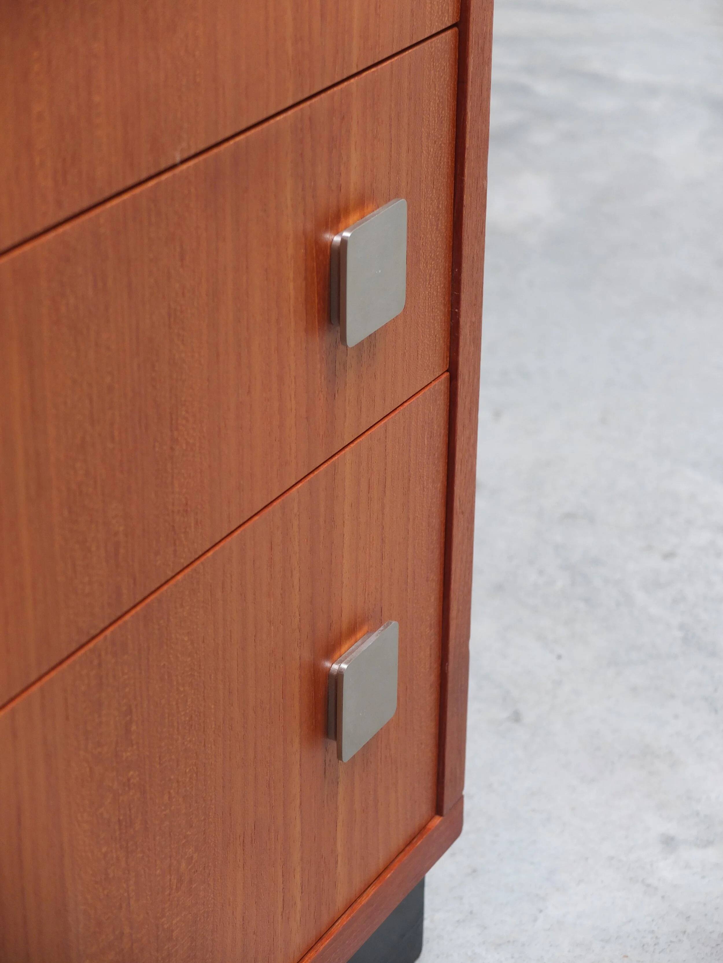 Teak chest of drawers by Alfred Hendrickx for Belform, 1960s